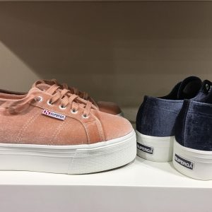 Superga sko med platå