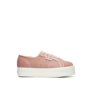 Rosa superga sko i velour, kr 900,-