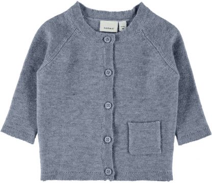 Name It blå cardigan i ull – Name It blå cardigan i ull – Mio Trend