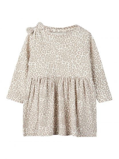 Babykjole leopard – Name It kjole i leopardmønster – Mio Trend