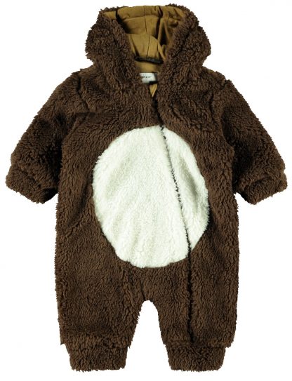 Name It teddydress til baby. – Name It brun Rudolf teddydress – Mio Trend