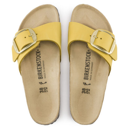 Gul sandal Birkenstock – Birkenstock Madrid Big Buckle Ochra - gul – Mio Trend